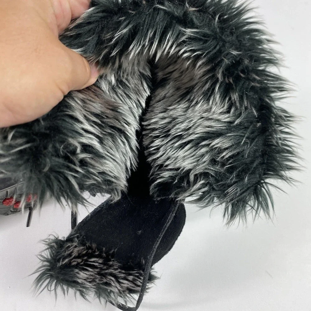 The North Face grip quilted snowflake